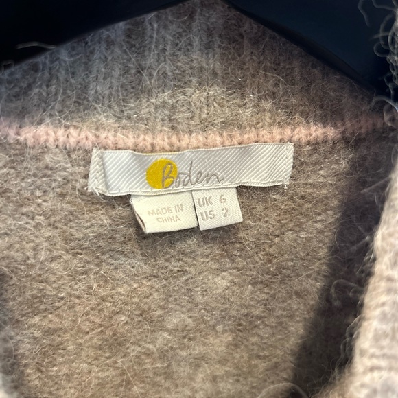 Woman’s Fuzzy Sweater by Boden - Picture 3 of 5